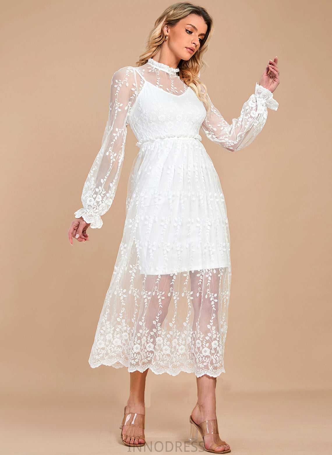 V-neck Wedding Short/Mini Alessandra Dress Wedding Dresses A-Line