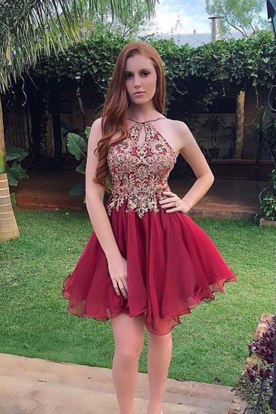 Burgundy Homecoming Dresses Angelina 11366