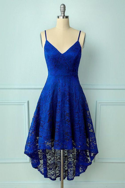 Spaghetti Amiyah Royal Blue Homecoming Dresses Straps 11711