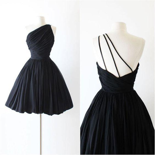 Ursula Homecoming Dresses Black Short 11906