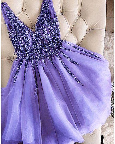 Tulle Homecoming Dresses Yasmin Applique Short 1381