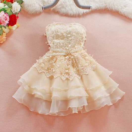 Short Gwendolyn Homecoming Dresses Party Dress 16152