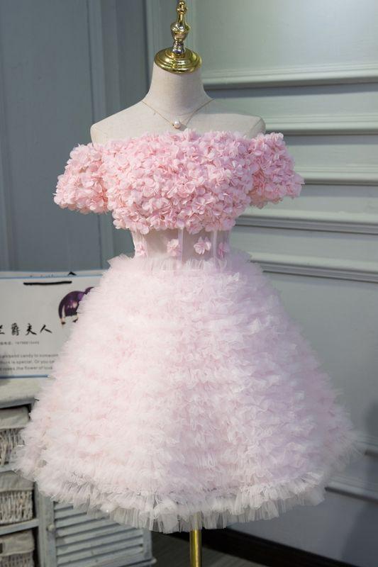 Short Pink Homecoming Dresses Viviana Party Dress 22160