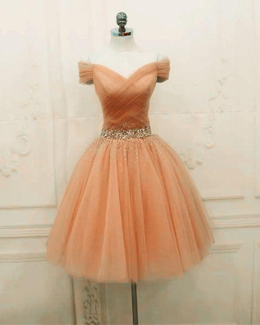 Peach Homecoming Dresses Savanna 22253