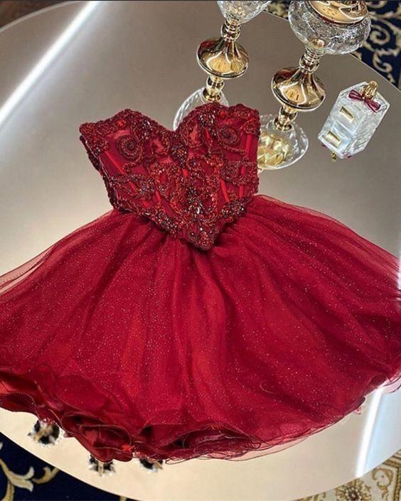 Short Red Susie Homecoming Dresses 23677