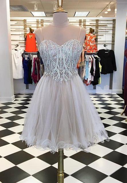 Sweetheart Beading Top Dance Dresses Shyann Homecoming Dresses 23947