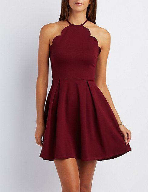 Burgundy Mercedes Homecoming Dresses Short 2908