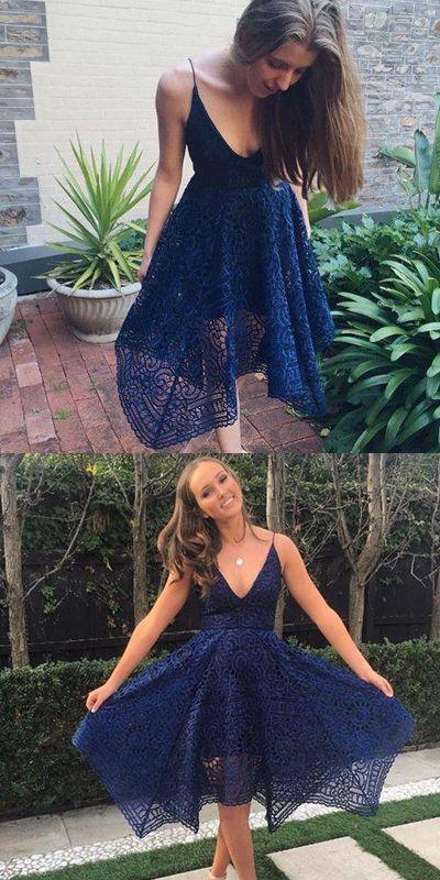 Navy Blue Homecoming Dresses Karli 3616