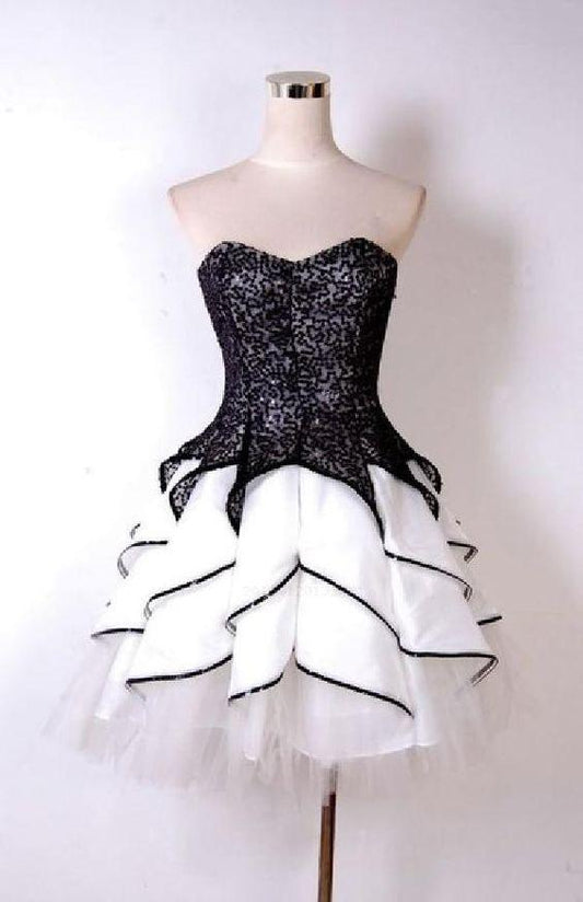 Hot Sale Absorbing Black Kaiya Homecoming Dresses Lace Cute 4064