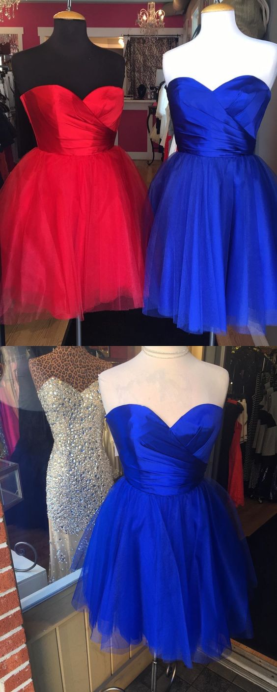 Short Red Short Party Clarissa Homecoming Dresses Royal Blue Dress 4304