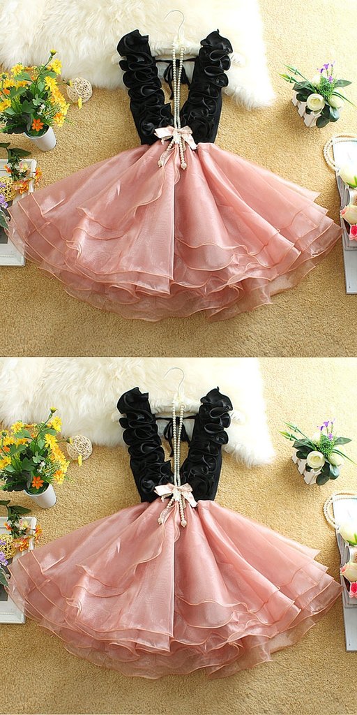 2024 Charming Organza Homecoming Dresses Lilianna Short Affordable 587