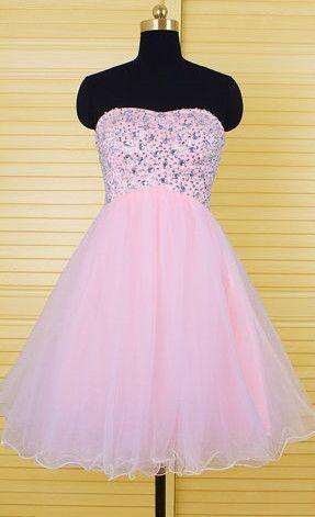 Cute Germaine Homecoming Dresses Pink 8798